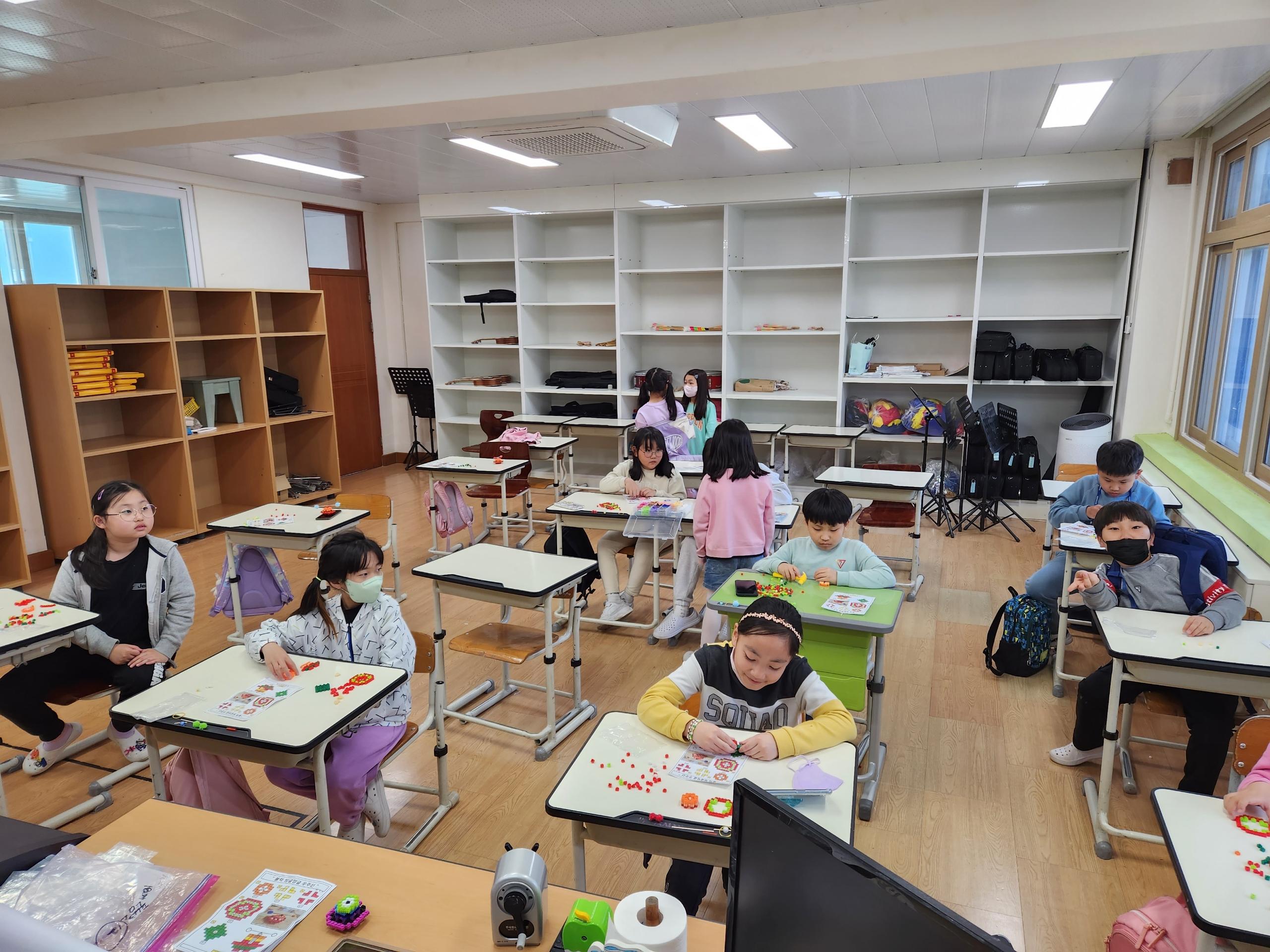 2023학년 방과후학교 <토탈공예> 활동모습 사진